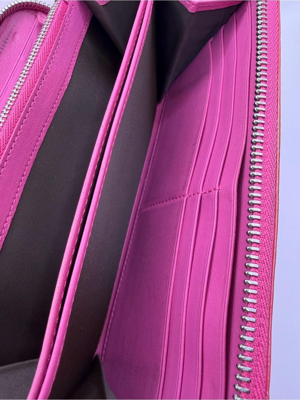 Christian Dior Diorissimo Patent Leather Zippy Wallet - Picture 6 of 11